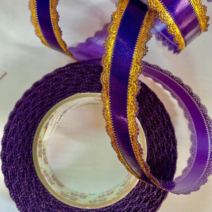 Panglică decorativă 2,5cm x 25y