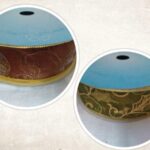 Panglică decorativă 4cm x 10cm