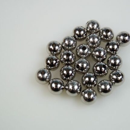 Perle argintii 10 mm