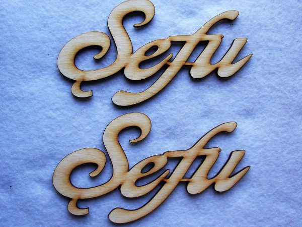 Figurine din lemn “Sefu” 2 buc