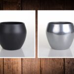 Vase ceramice rotunde 1buc