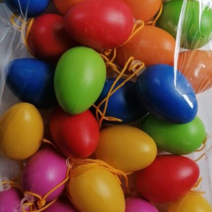 Set oua cu agatatoare multicolor