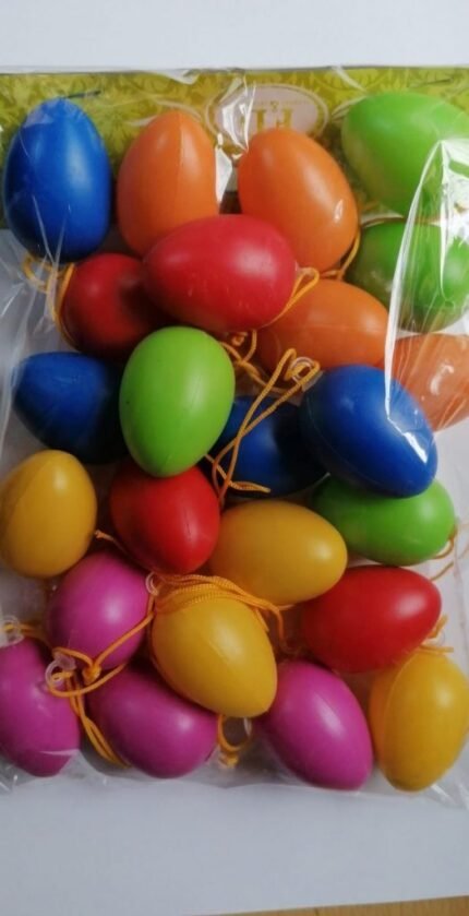 Set oua cu agatatoare multicolor