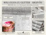 Rola Egoa cu glitter 30cm x 5m