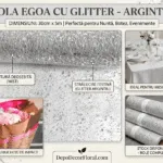 Rola Egoa cu glitter 30cm x 5m
