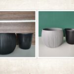 Ghiveci imitatie beton 14 cm