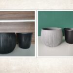 Ghiveci imitatie beton 14 cm