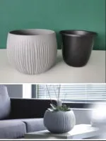 Ghiveci imitatie beton 14 cm