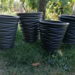 Ghiveci rotund sand 2 in1