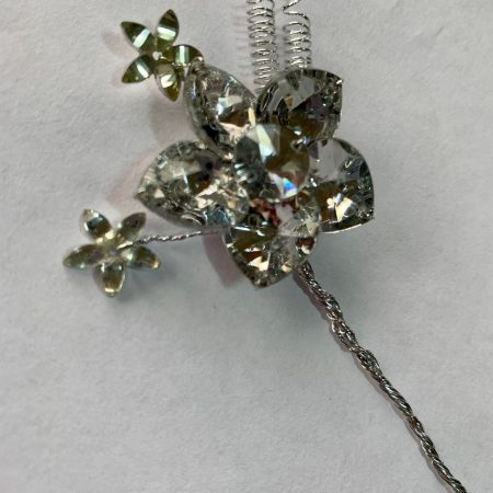 Decorațiune floare de cristal 1 buc