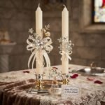 Decorațiune floare de cristal 5 buc