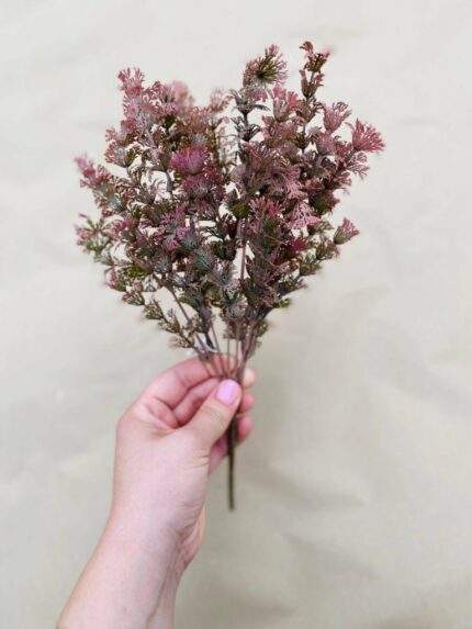 Buchet verdeata mov-roz 35 cm