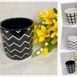 Vas ceramică rotund 1 buc