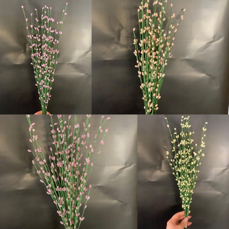Flori artificiale bobite colorate 60 cm