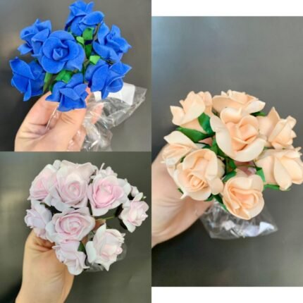 Mini-buchetel de trandafiri 3 cm
