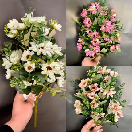 Flori artificiale margarete 12 fire