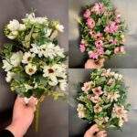 Flori artificiale margarete 12 fire