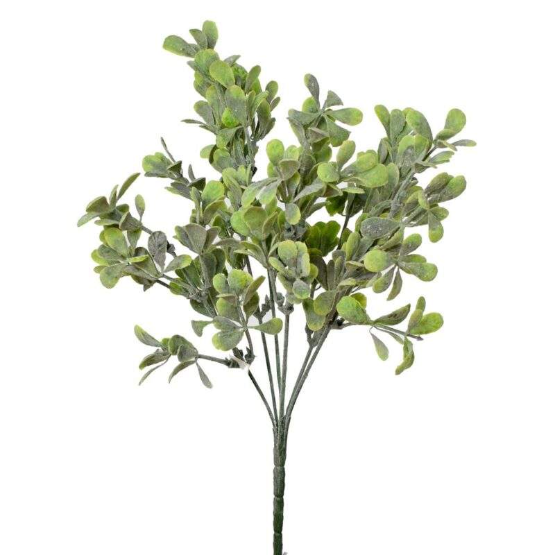Buchet frunze verzi prafate 30cm
