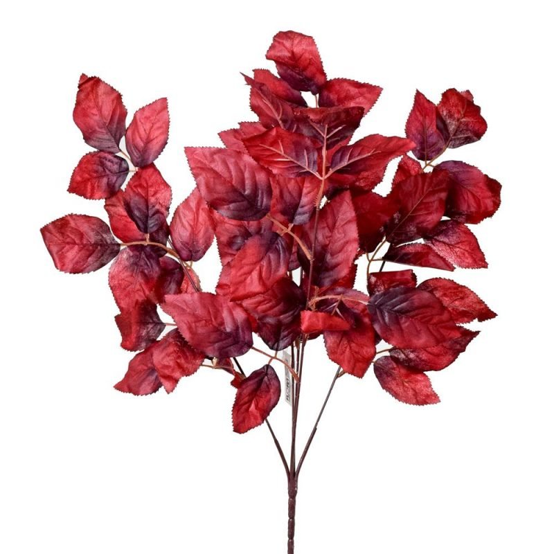 Buchet frunze rosii 54 cm