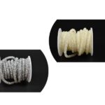 Sirag decorativ cu cristale 4,5 m