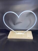 Inima pentru decoratiuni 1 buc