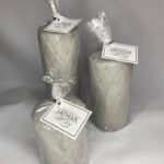 Lumanare FLORENCJA gri 1 buc