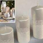 Lumanare QueenEvo alb 1 buc