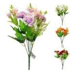 Buchet artificial trandafir mini 29 cm