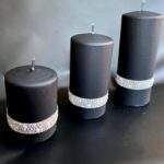 Lumanari Crystal Negru