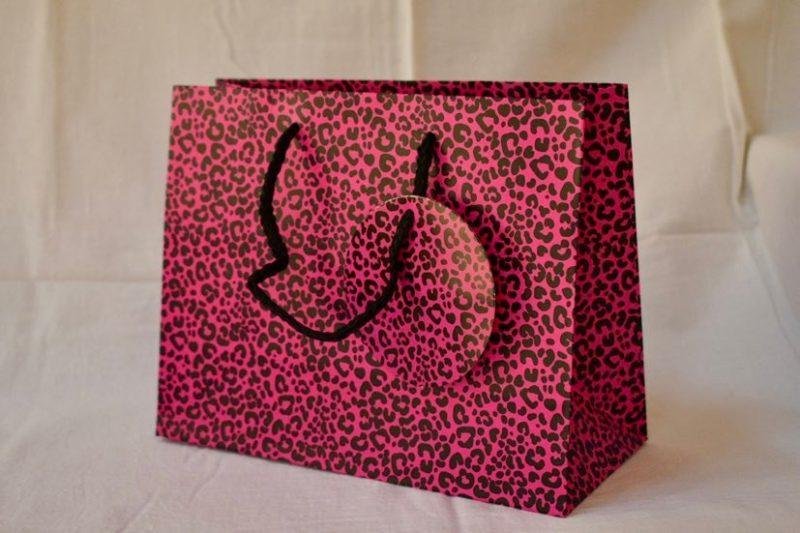 Punga de cadou - design leopard -
