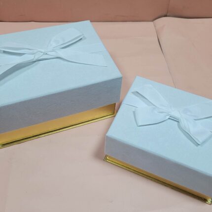 Set cutii velvet alb