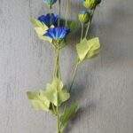 Floare albastra 53 cm