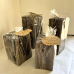 Lumanari SANDALWOOD maro inchis