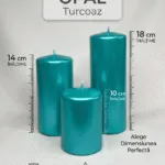 Lumanare OPAL Turcoaz