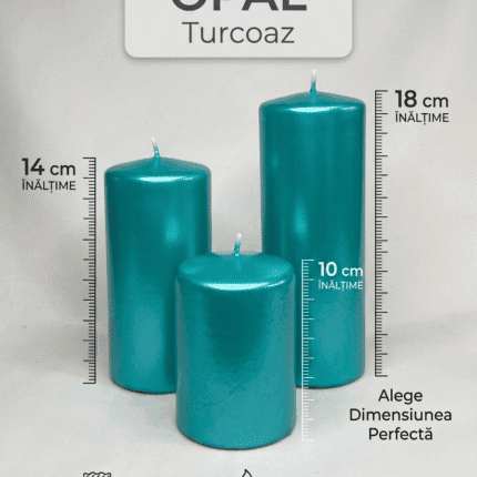 Lumanare OPAL Turcoaz
