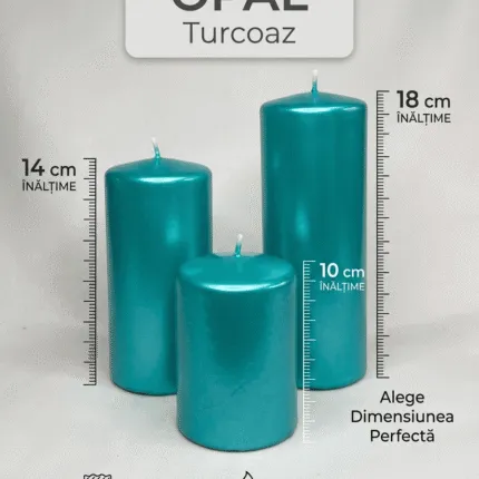 Lumanare OPAL Turcoaz