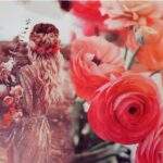 Hartie de ambalat model floral