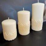 Lumanare VelourLance Crem