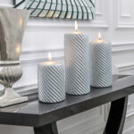 Lumanare caroline glitter