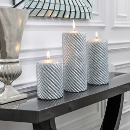 Lumanare caroline glitter