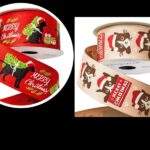 Panglica de craciun 38 mm x 6,4 m