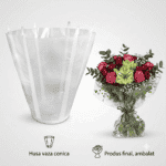 Suport buchete cu rezerva apa 14cm