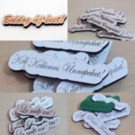 Inscriptie lemn /10 buc