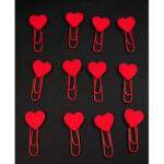 Inimioara 4 cm cu agrafe 1,7cm