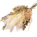 Buchet de eucalipt cu pampas si rozmarin 43 cm