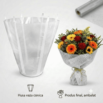 Suport buchete cu rezerva apa 18cm