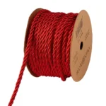Snur decorativ 3mmx10m Rosu