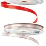 Panglica cu margine aurie 6mmx20m