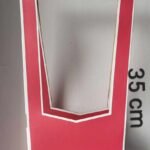 Punga Medaillon Rosu 5 buc/set 35x12x12 cm