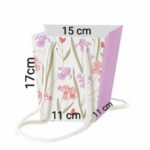 Sacosa Signature 17x11x11 cm/ 10 buc